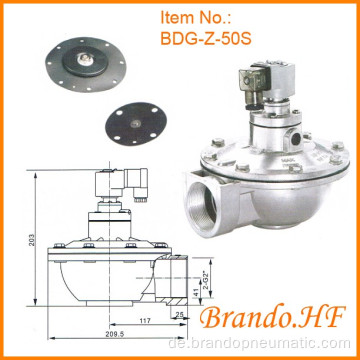 50T Staubsammler 2 &quot;Pulse Jet Valve